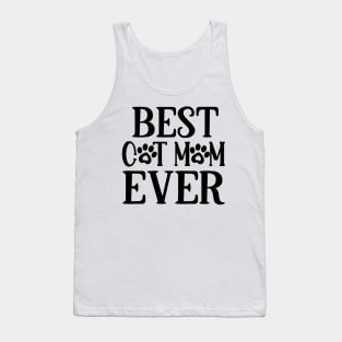 Best CAT MOM ever Tank Top